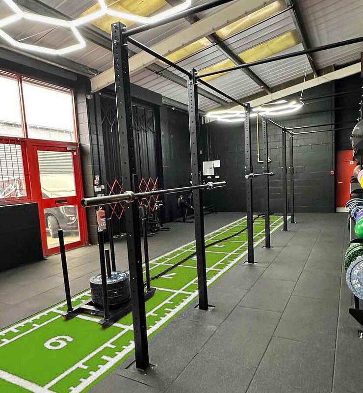 10m x 1.5m Sprint Track (Full Line Markings) – Green