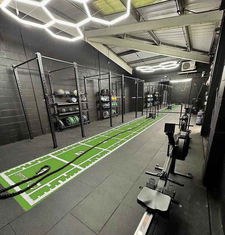 10m x 1.5m Sprint Track (Full Line Markings) – Green