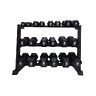 3 Tier Hex Dumbbell Rack