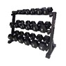 3 Tier Hex Dumbbell Rack