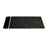 20mm Premium Black Rubber Tile (1m x 0.5m / Grey Fleck)