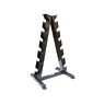 A Frame Hex Dumbbell Rack