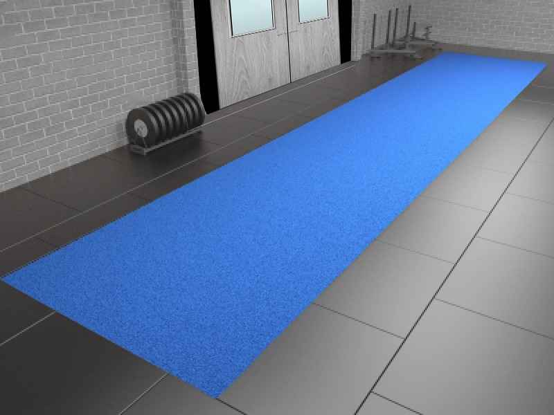 Plain Sprint Track – Blue 10m x 2m