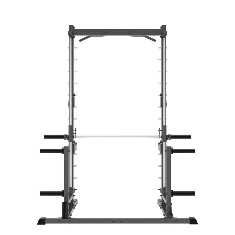 Pro Series Plate Loaded, Half Cage Smith Machine