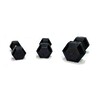 2.5kg-15kg Rubber Hex Dumbbell Set