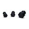 2.5kg-15kg Rubber Hex Dumbbell Set
