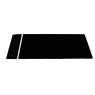 20mm Premium Black Rubber Gym Floor Tile (1m x 0.5m / Black)